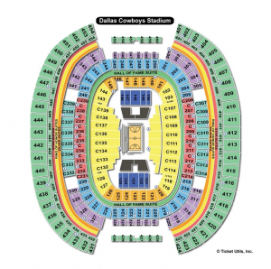 AT&T Stadium Basketball Seating Chart
