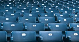 Empty Blue Seats