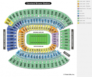 FirstEnergy Stadium Football Seating Chart
