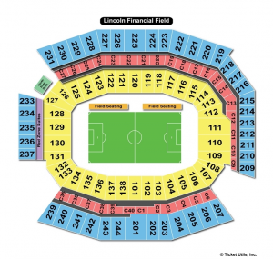 Lincoln Financial Field Soccer Seating Chart